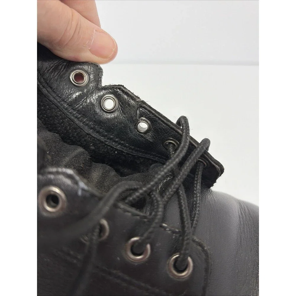 Ariat Black Heritage Leather Lace Up Style 32501 Size 7EE **Cigarette Smell